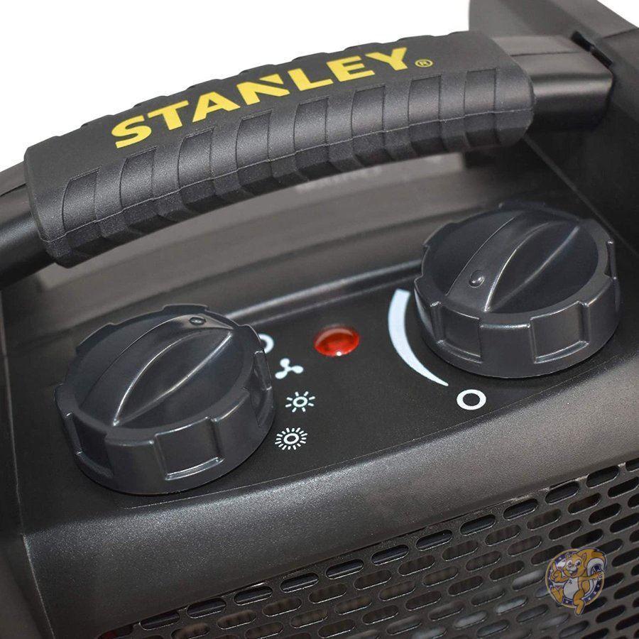 スタンレー 電気ヒーター ブラック/イエロー STANLEY ST-221A-120 電気 