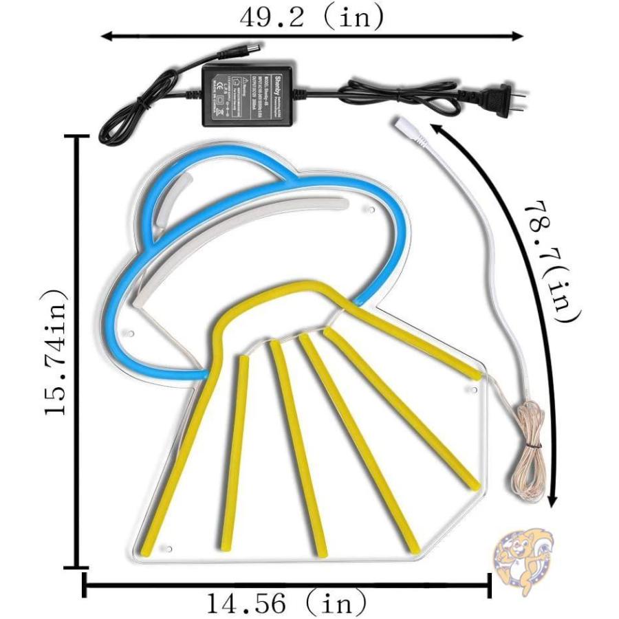 Efelightup ネオンサイン 宇宙船 エイリアン Ufo Led ライトアップサイン 壁 デコ B07n651zcc アメリカ輸入プロ 通販 Yahoo ショッピング