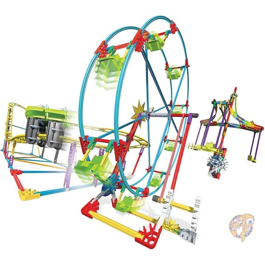 ケネックス K'NEX 遊園地セット 動くライド (378ピース) 34042 教育玩具 送料無料｜americapro｜03