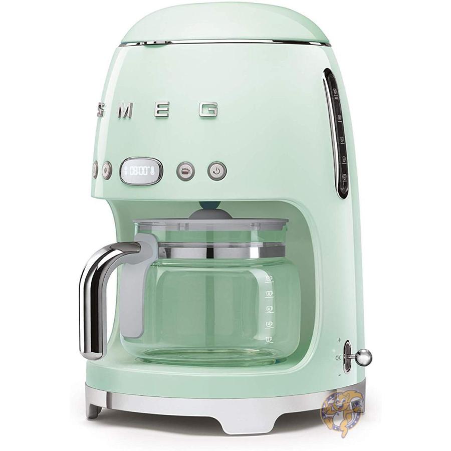 スメッグ コーヒーメーカー Smeg レトロデザイン ドリップフィルター 10カップ グリーン B07rjtn97y アメリカ輸入プロ 通販 Yahoo ショッピング