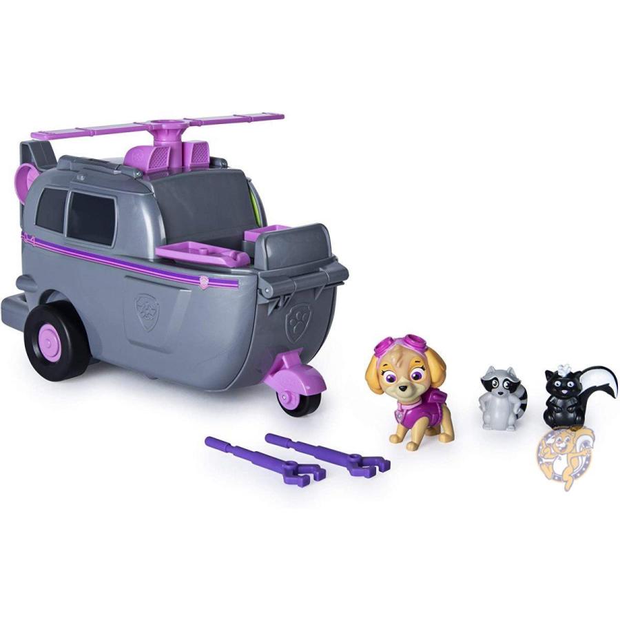 パウ・パトロール スカイとレスキューヘリコプター Paw Patrol 乗り物とフィギュア 送料無料