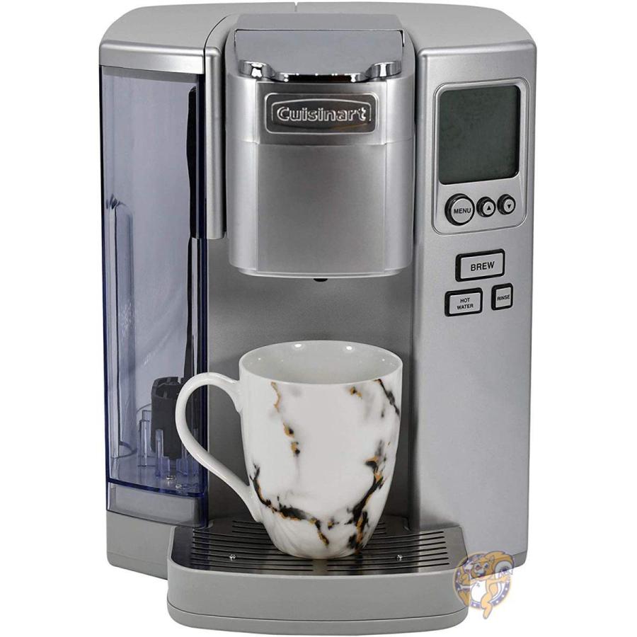 クイジナート プレミアムシングルサーブコーヒーメーカー Cuisinart SS10 ライトグレー 送料無料 B07YQ25THT