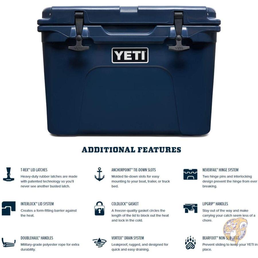 YETI クーラーボックス　イエティ Tundra 35 Navy 紺 クーラーボックス 送料無料｜americapro｜06