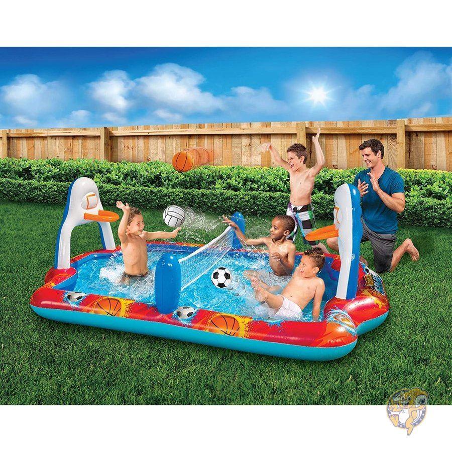 家庭用プール スポーツアリーナ スプラッシュプール BANZAI 水中球技コート 送料無料 スポーツアリーナ スプラッシュプール BANZAI