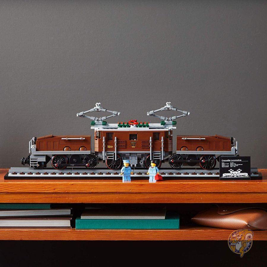 レゴ 10277 クロコダイル電気機関車 組み立てキット LEGO 1271ピース