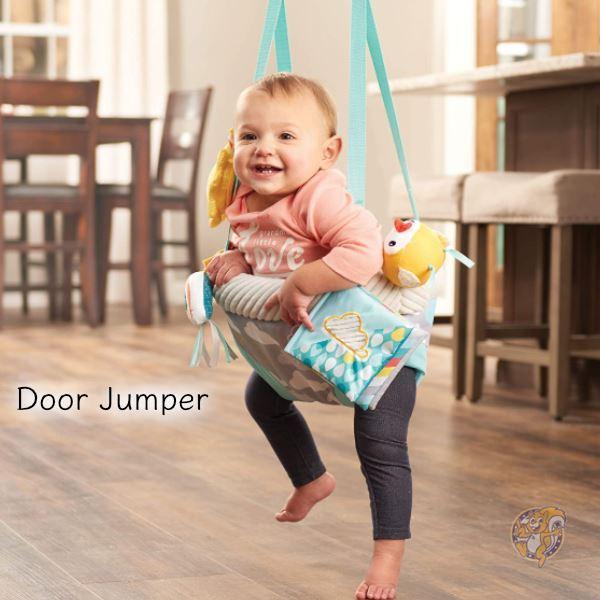 赤ちゃん トラスト ドア ジャンパー 室内 遊具 取外し可能おもちゃ 運動