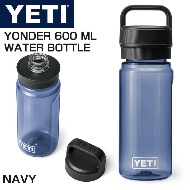 YETI YONDER 600 ML / 20 OZ プラスチック ウォーター ボトル イエティ 水筒 NAVY（ネイビー） 軽量 漏れ防止 y20navyアメリカ輸入プロ 通販