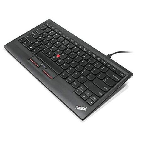 Lenovo Group Limited Lenovo ThinkPad Compact USB Keyboard with TrackPoint - US EnglishBlack