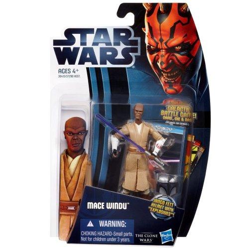 Hasbro スター・ウォーズ 2012 クローン・ウォーズ ベーシックフィギュア メイス・ウィンドゥ/Star Wars 201 並行輸入品｜americasyoji｜02