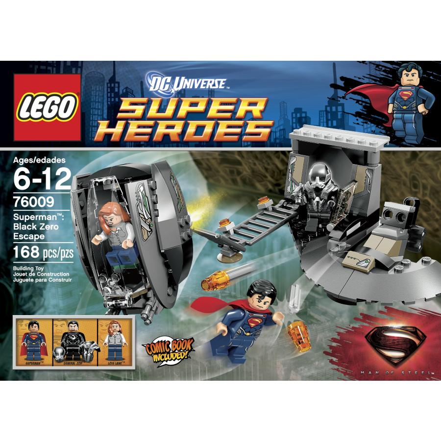 LEGO Superheroes 76009 Superman Black Zero Escape 並行輸入品 LEGO Supe 並行輸入品｜americasyoji｜06