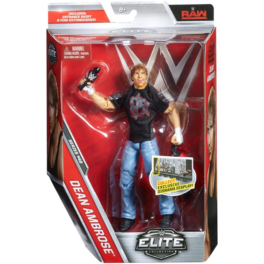 WWE Elite Collection Dean Ambrose Action Series 48 Figure WWE Eli 並行輸入品｜americasyoji｜10