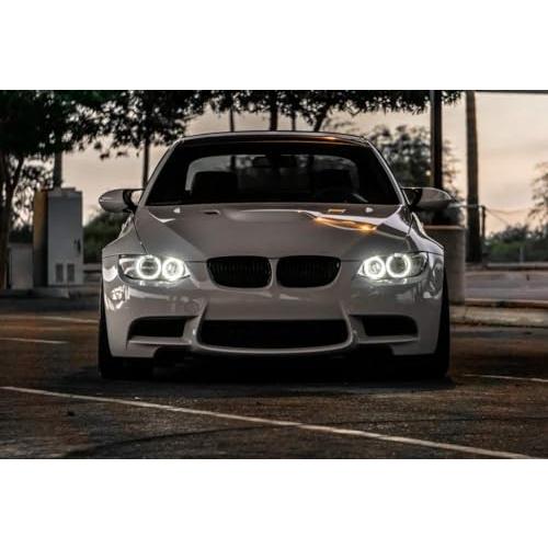 iJDMTOY (2 ホワイト H8 LED エンジェルアイズ BMW 128i 135i 1M 328i 335i M3 535 並行輸入品｜americasyoji｜09