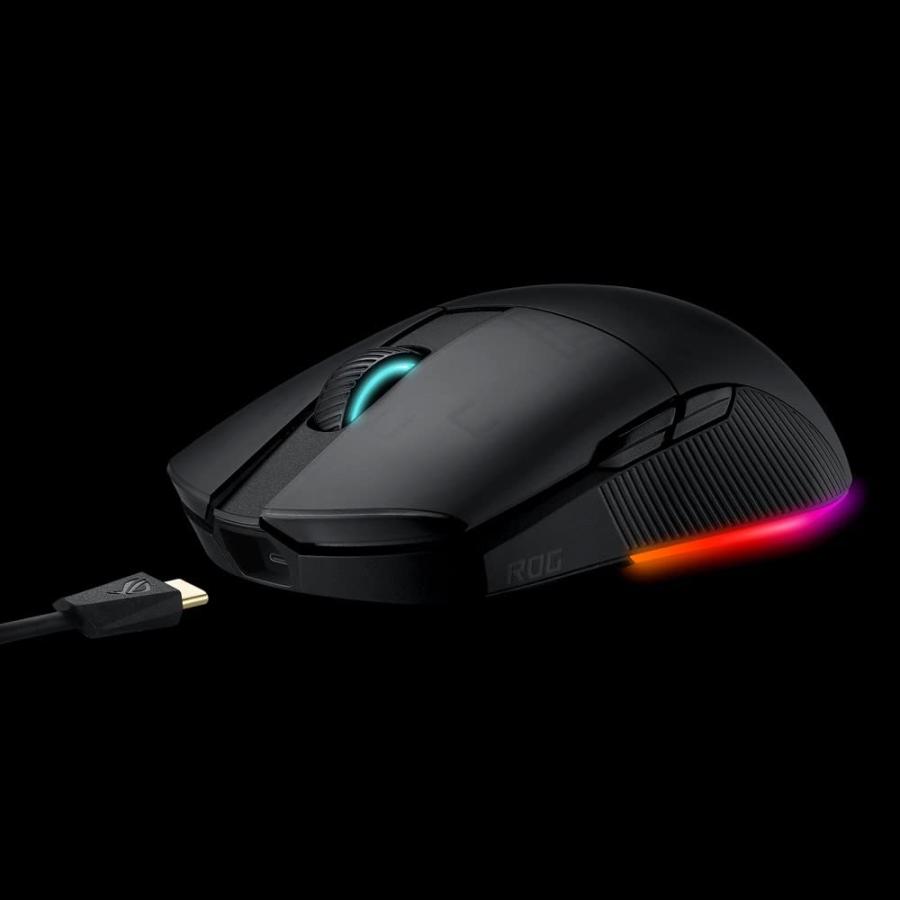 ASUS ROG PUGIO II Mouse Gaming RGB Ottico Wireless, Bluetooth, U 並行輸入品｜americasyoji｜06