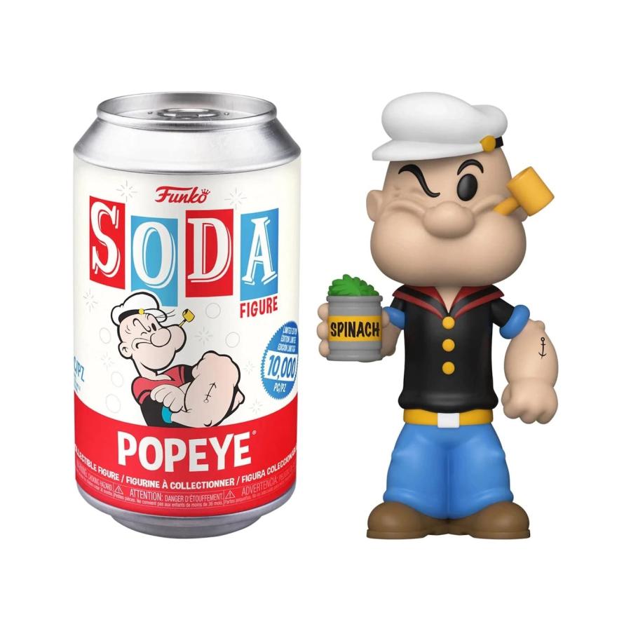 ポパイ・ザ・セーラーマン ソーダビニールフィギュア Popeye The Sailor Man Soda Vinyl Figure 並行輸入品｜americasyoji｜06