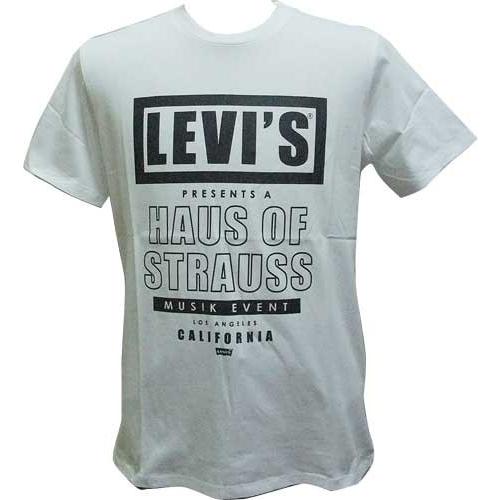 値下げ Levi's リーバイス Tシャツ 半袖 プリント 22491-0256 白 M寸（Levi'sS寸） :22491-0256