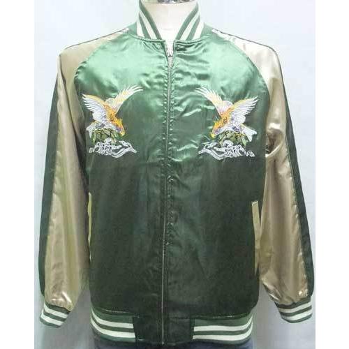 ✨完売入手困難✨ URU ウル 両面イーグル刺繍 スカジャン 中綿 2 グリーン 楽天市場】URU ウル ジャケット サイズ:3 23SS イーグル 刺繍 パテッド