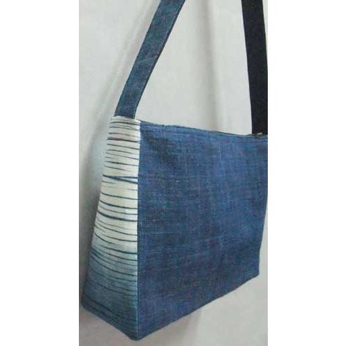 藍染め バッグ ハンドバッグ ショルダーバッグ 本藍 BAG2-65