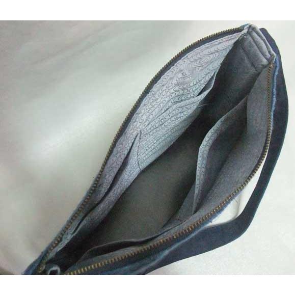 藍染め バッグ ハンドバッグ ショルダーバッグ 本藍 BAG2-65