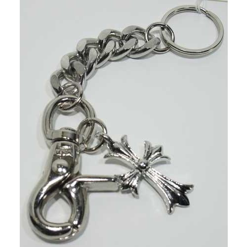 シルバークロスキーリング キーホルダー キーリング クロス KEY-23-7 : アメリカ屋ヤフー店