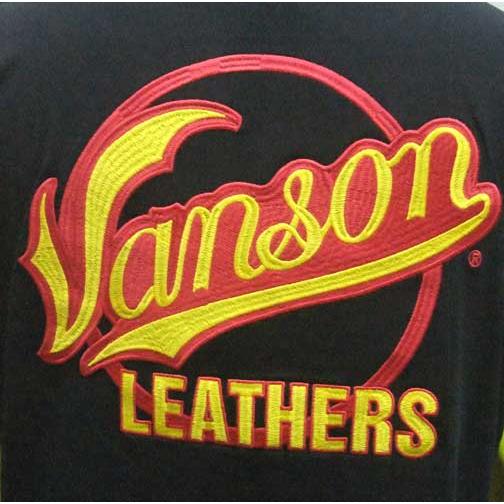 Tシャツ バンソン vanson 長袖 NVLT-2220 黒 L寸｜americaya2｜03