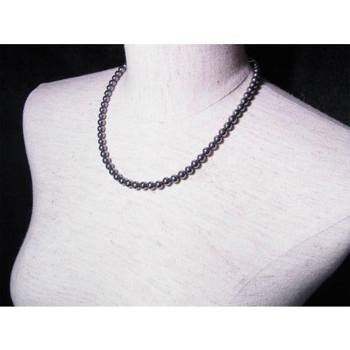 テラヘルツ鉱石ネックレス 【6mm玉】 TERNE-003 