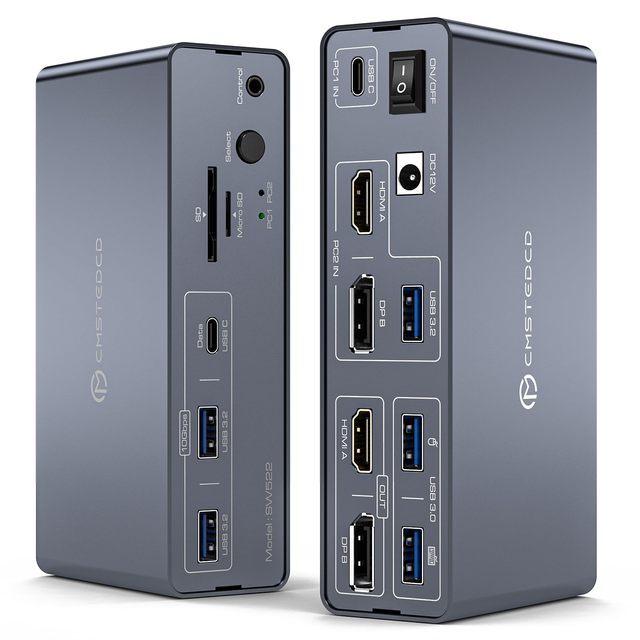 HDMI ディスプレイポート USB C ドッキング ステーション