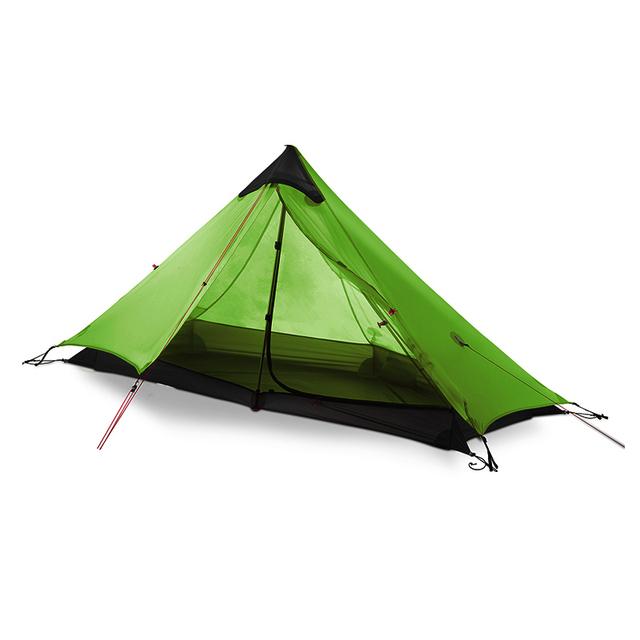 3F UL GEAR LanShan 1 屋外超軽量キャンプテント 人 3 シーズン