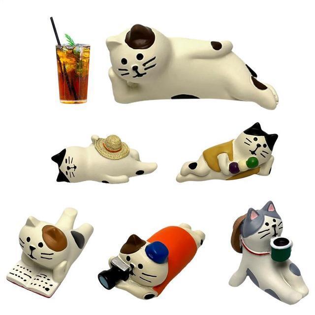 猫フィギュア車の装飾品ダッシュボード装飾猫インテリアフィギュア樹脂