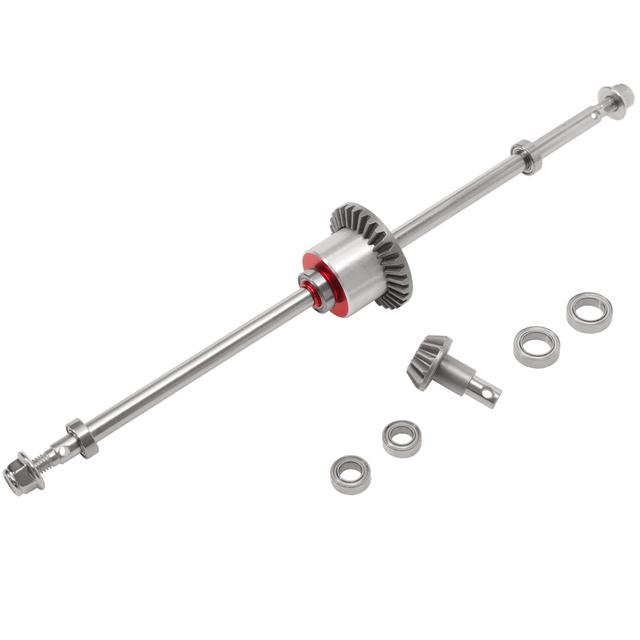 金属製フロントおよびリアアクスルアクセサリー MN モデル 1/12 MN128 MN86 G500 RC カー用フル車両ベアリング アップグレードア