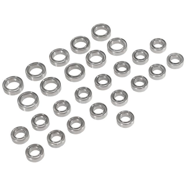 金属製フロントおよびリアアクスルアクセサリー MN モデル 1/12 MN128 MN86 G500 RC カー用フル車両ベアリング アップグレードア