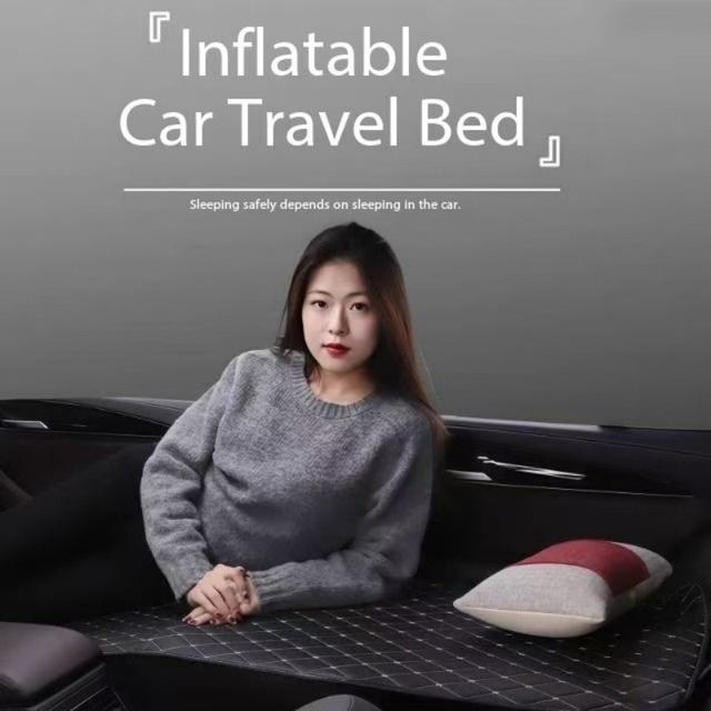 車改造ベッド 多機能車ベッド 運転席用車ベッド 木製スポンジ 折りたたみ式車後部座席旅行用スリーピングパッド 旅行用ベッド_10