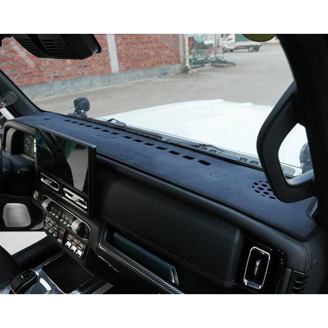 BAIC 212 T01 2024 2025改造車用ダッシュボードライト遮光パッド、センターコンソール日よけ・断熱パッド