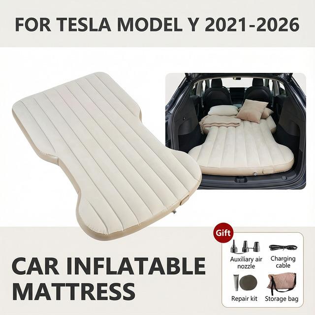 ポータブルカーインフレータブルマットレス テスラ モデルY 2021-2026