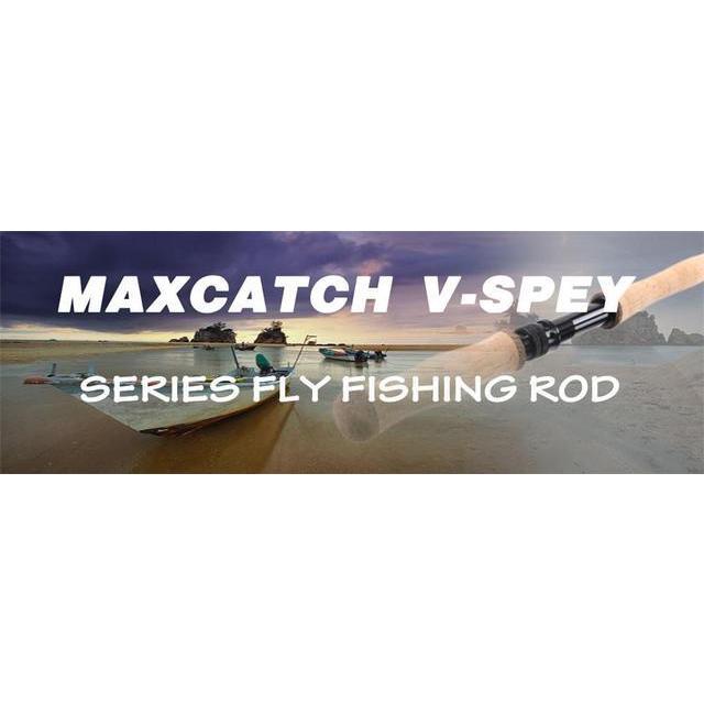 Maximumcatch-片手スパイフライフィッシングライン、フィッシングコード、WF3F-8F, 2つの溶接ループ、ピーチとカモ、90フィートの画像