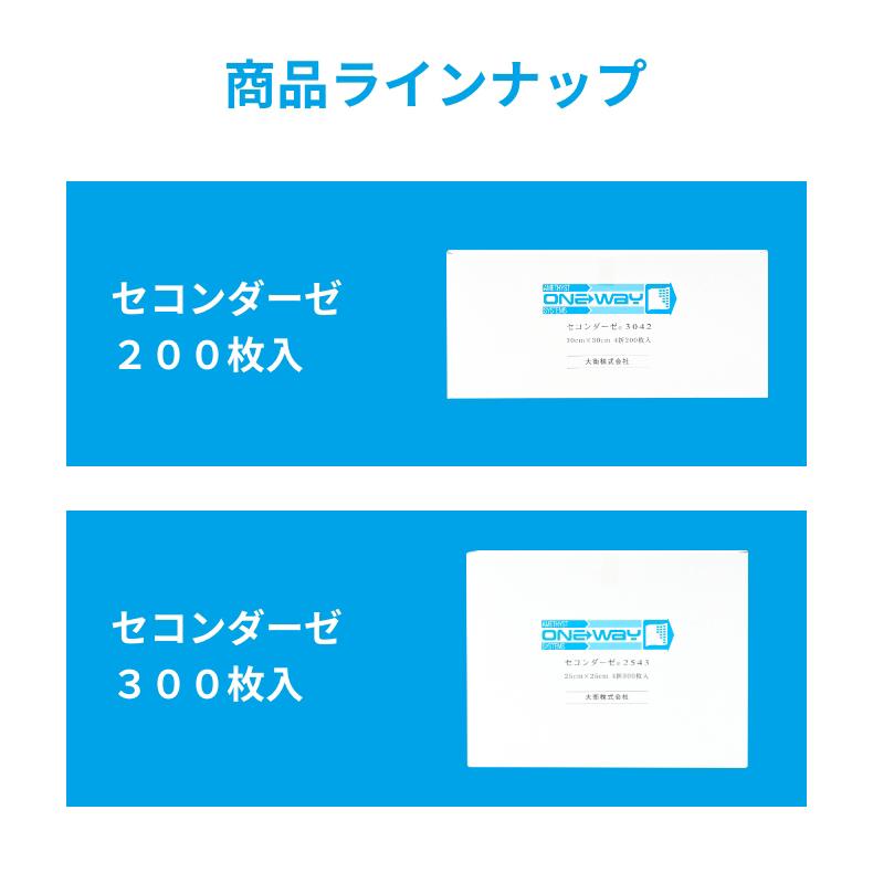 ガーゼ セコンダーゼ3042 200枚入 6個セット アメジスト 大衛 不織布ガーゼ ガーゼ 医療用_7