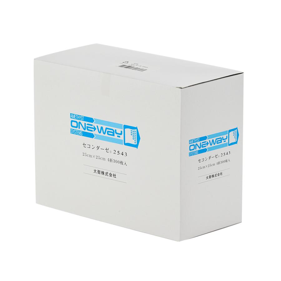 amethyst（アメジスト） ガーゼ セコンダーゼ2543 300枚入 6個セット