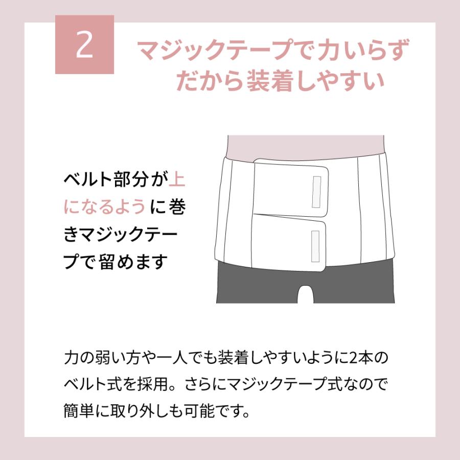 amethyst（アメジスト） 術後腹帯 帝王切開 腹帯 マジックタイプ