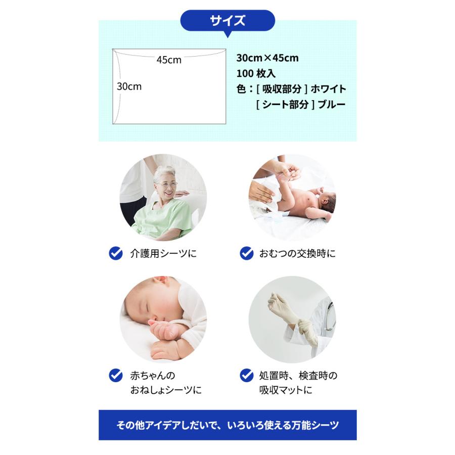 amethyst（アメジスト） アルファマットW3045 100枚入 大衛 おねしょ