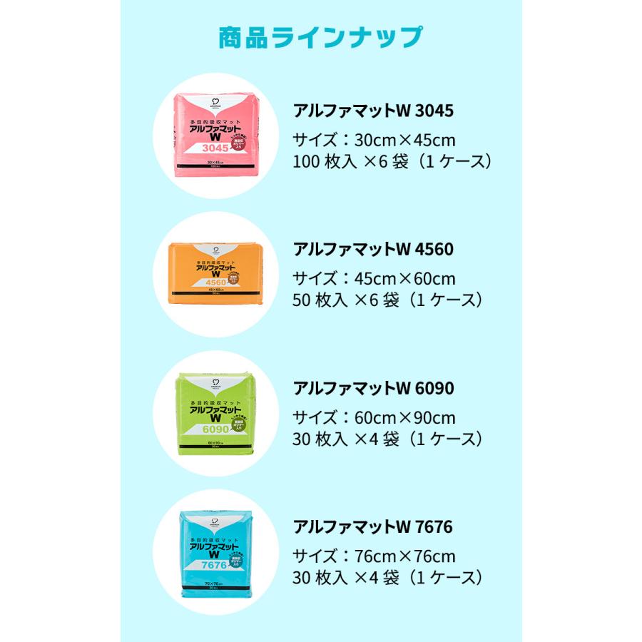 amethyst（アメジスト） アルファマットW7676 30枚入 大衛 おねしょ