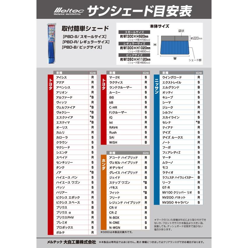 大自工業 サンシェード 取付簡単シェード レギュラーサイズ Pbd R 強力断熱 Uvカット Pbd R アメックスアルファ 通販 Yahoo ショッピング