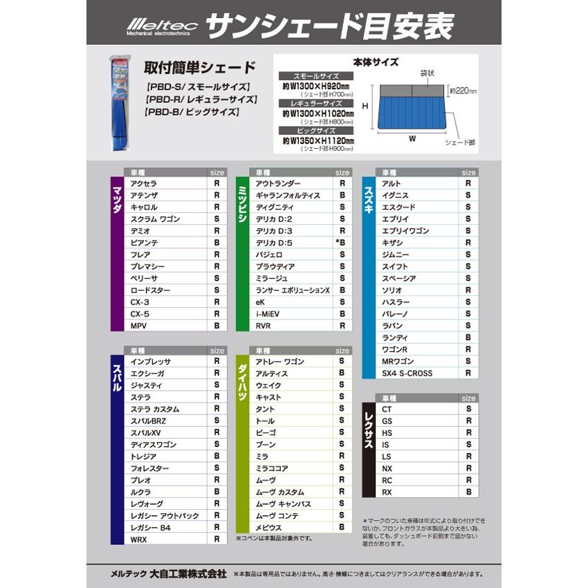 大自工業 サンシェード 取付簡単シェード レギュラーサイズ Pbd R 強力断熱 Uvカット Pbd R アメックスアルファ 通販 Yahoo ショッピング