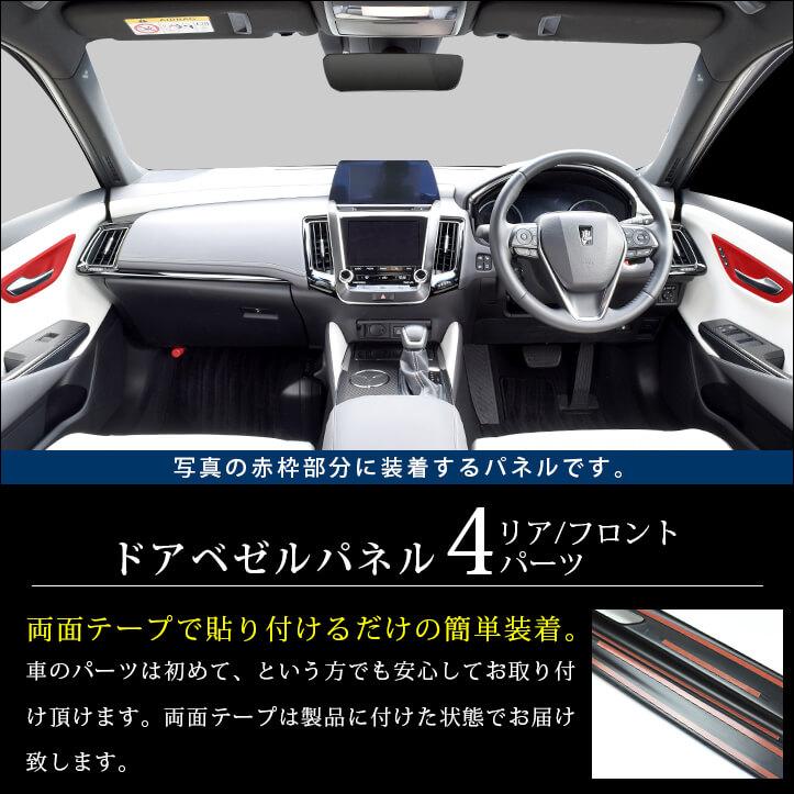 22日限定SALE 有【クラウン　ドアパネル】 セカンドステージ トヨタ クラウン 220系 CROWN ドアベゼルパネル 全2
