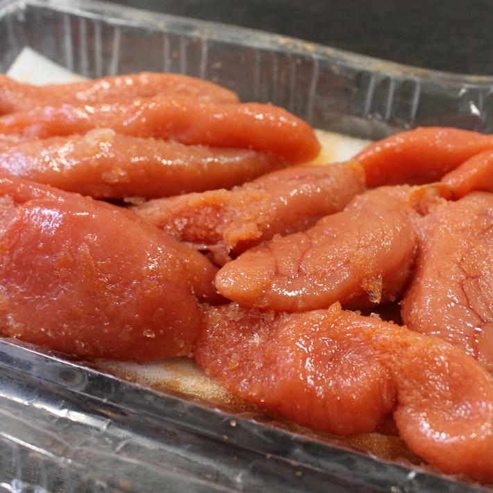 明太子　切れ子又はバラコ　メーカーお任せ　約250ｇ前後【めんたい】送Ｐ40 | 