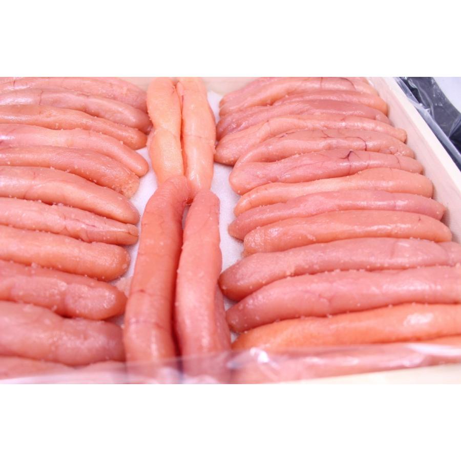 たらこ 2kg 北海道虎杖浜 竹丸澁谷水産 鶴大 うす色 木箱入 【竹丸