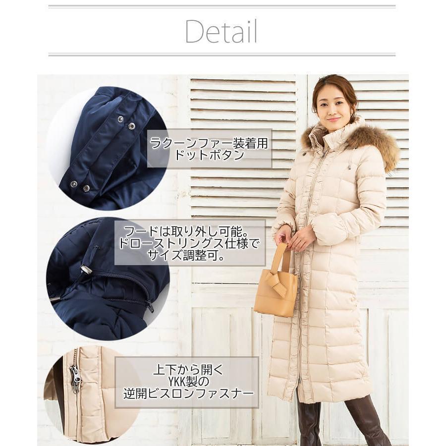 Amian House コート レディース 50代 ダウン ダウンコート 40代