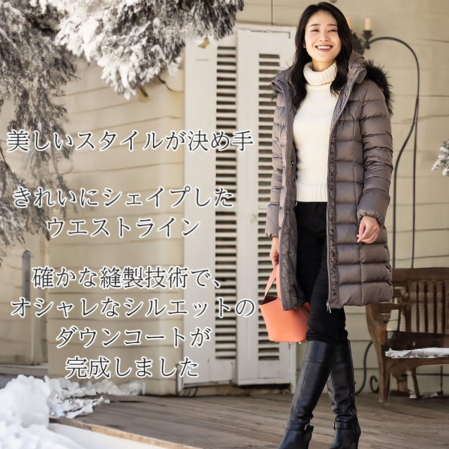 コート レディース 50代 ダウン ダウンコート 40代 60代 きれいめ 高級 5l 6l 大きいサイズ | Amian House | 16