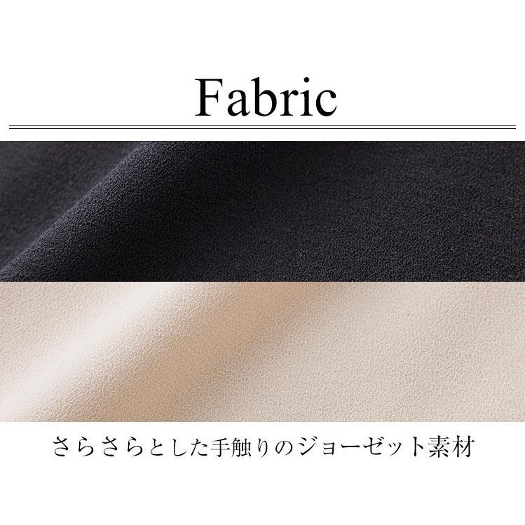 ワンピース レディース ブラックフォーマル 喪服 礼服 50代 40代 きれいめ 夏 おしゃれ｜ami-an｜11