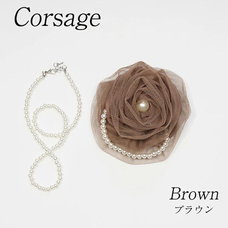 Amian House（アミアン・ハウス） パール付きコサージュ パール