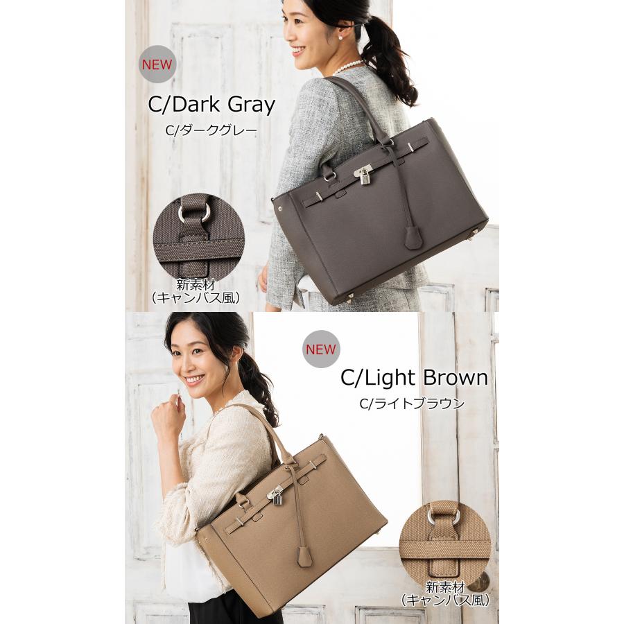 ヒンhinnグレー 型押しレザー ビジネスバッグ男女OK定価85.800バック FUJITAKA フジタカ 公式 レザービジネスバッグ A4 (ニュージェード) No
