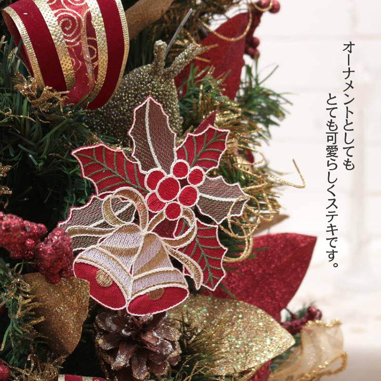 コースター選べる4柄 約12cm 赤ベル スノーマン サンタ クリスマス